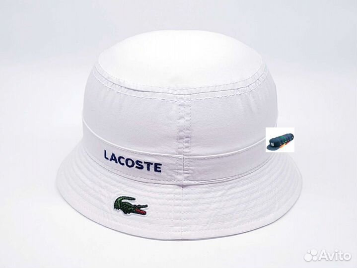 Панама Lacoste (белый)