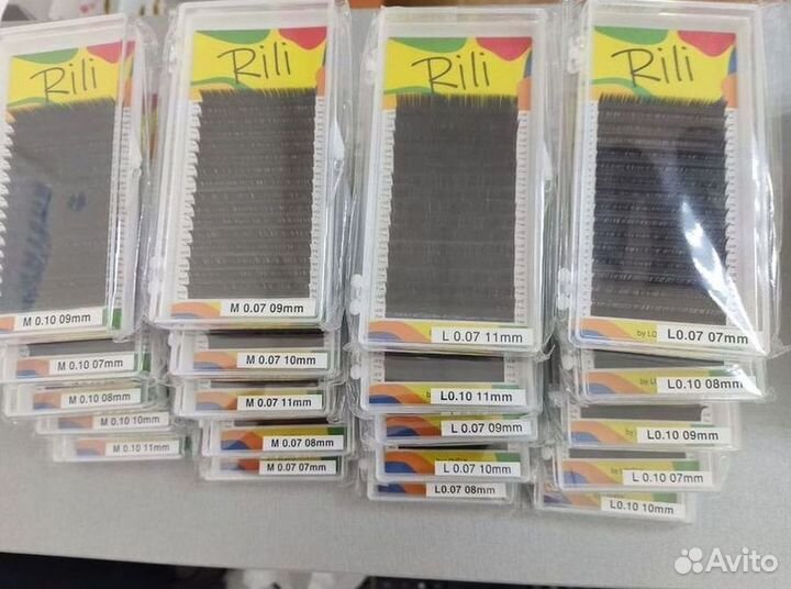 Ресницы для наращивания Rili (и другие бренды)