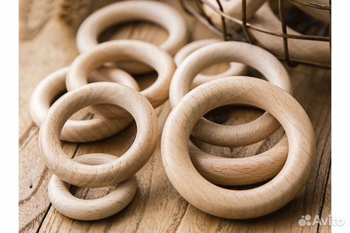 Деревянные грызунки (кольца для рукоделия)