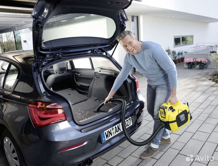 Пылесос беспроводной Karcher WD 1 новый