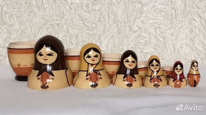 Матрёшки 6 штук, СССР