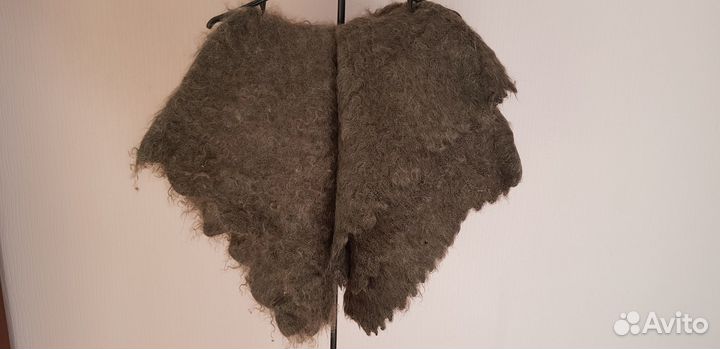 Шаль пуховая ручная работа