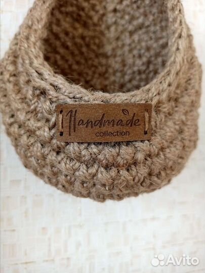 Корзина из джута малая