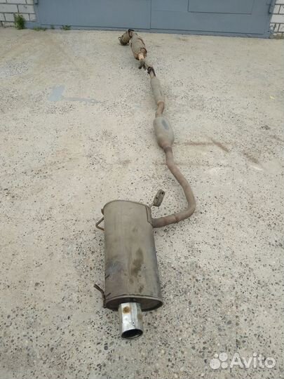 Выхлопная система Mitsubishi outlander xl