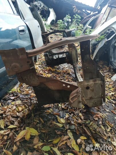 Срез передней части Outlander XL, сгоревшая