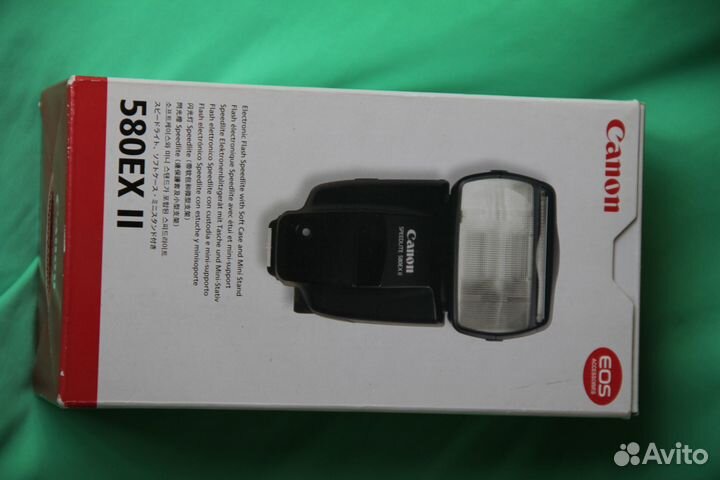 Вспышка Canon Speedlit 580EX II