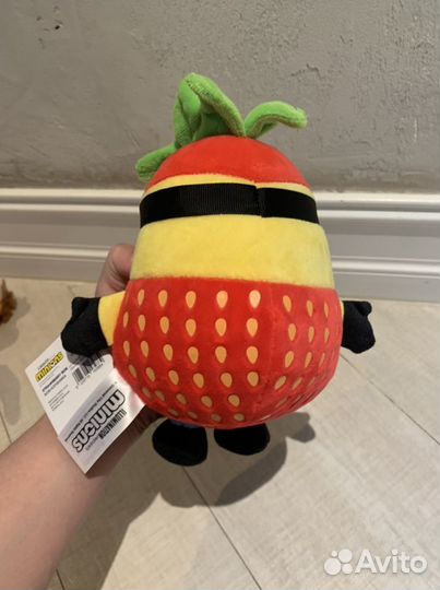 Миньон плюшевый новый 17 см