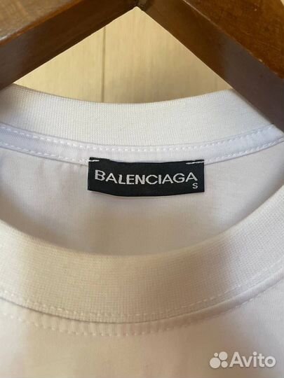 Футболка balenciaga fingerprint