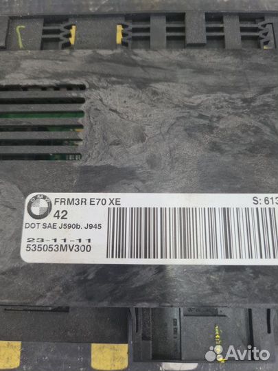 Блок кнопок Bmw X5 E70 3.0 N57D30 2006-2013