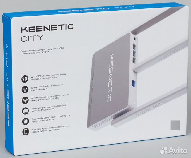 Wi fi роутер Keenetic city