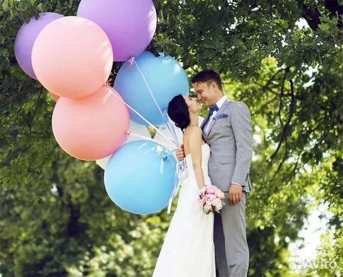Гелиевые шары свадьба воздушные шары