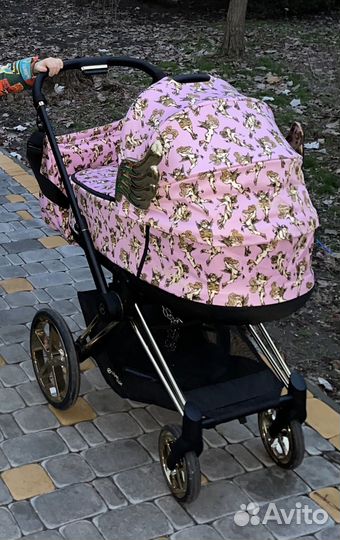 Коляска cybex priam jeremy scott 2 в 1