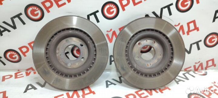 Диск тормозной задний Audi A6 4G CGW 18.04.2011