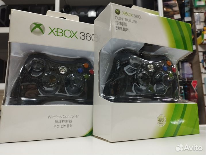 Геймпад Xbox 360 проводной/беспроводной гарантия