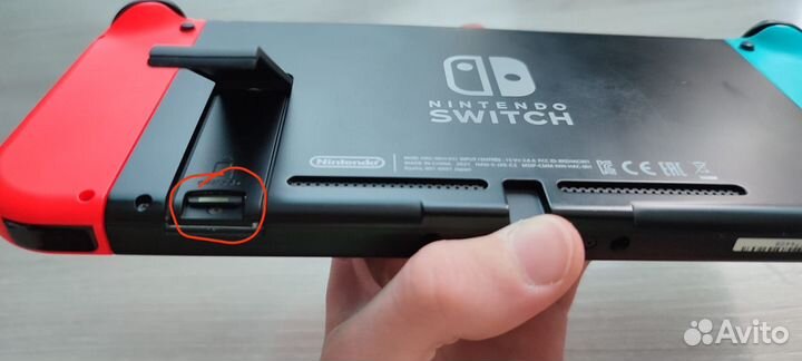 Nintendo switch(2 ревизия ). + игра Animal crossi