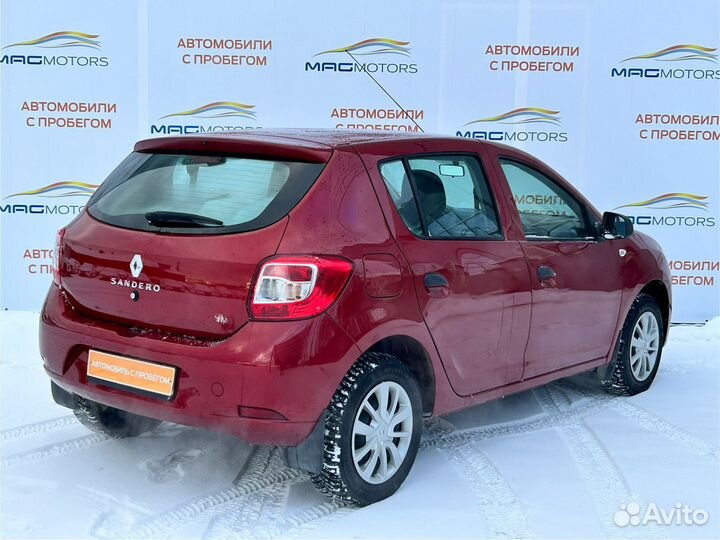 Renault Sandero 1.6 МТ, 2021, 17 064 км