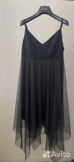 Черное платье 44 размера