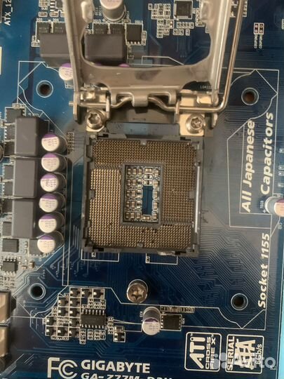 Материнская плата 1155 на запчасти