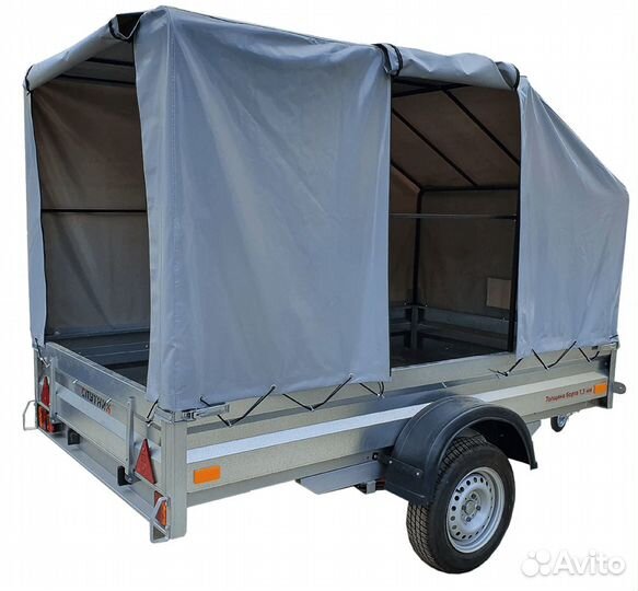 Прицеп спутник 3,0х1,5м оцинкованный / категория Б