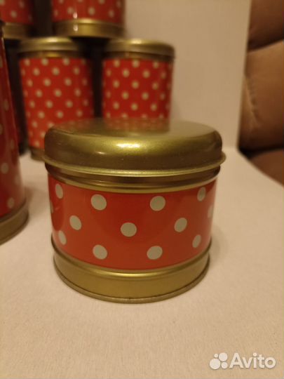 Жестяные банки для сыпучих СССР