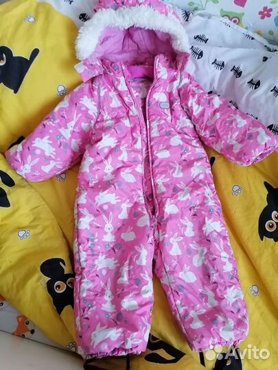 Комбинезон зимний для девочки