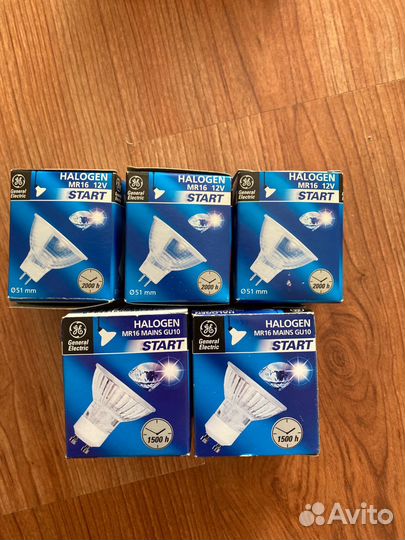 Галогенные лампочки Philips и General Electric