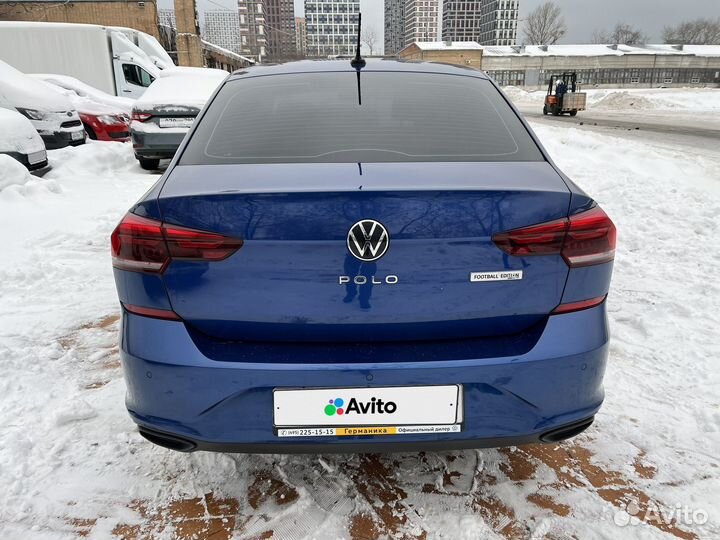 Volkswagen Polo 1.6 AT, 2021, 117 000 км