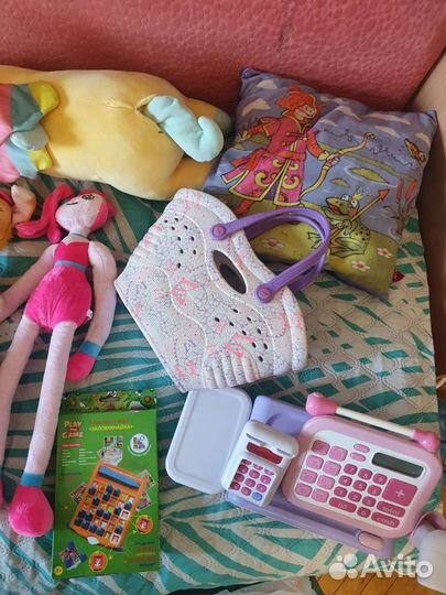 Игрушки пакетом для девочки