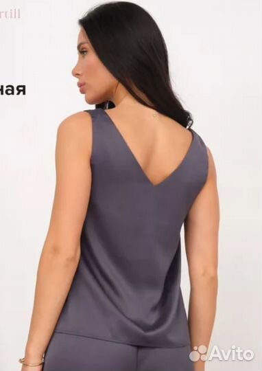 Топ шёлковый женский 50