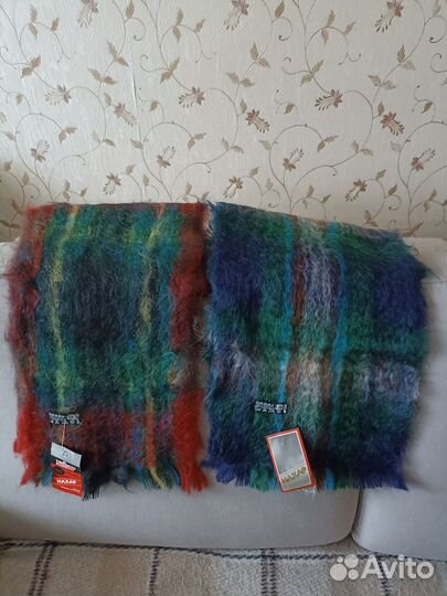 Шарфы и палантин мохеровые