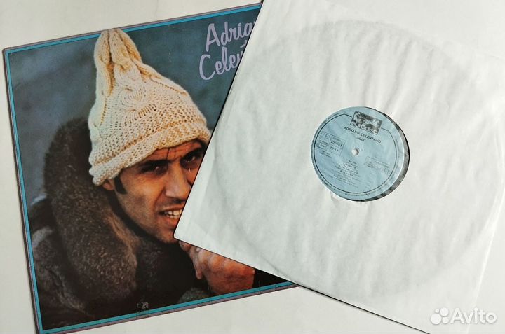 Винтажная виниловая пластинка LP Adriano Celentano