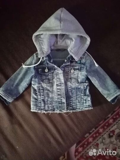 Джинсовая куртка для девочки