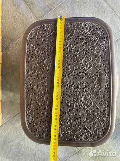 Корзина для белья с крышкой