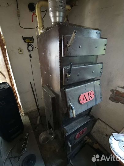 Твердотопливный котел