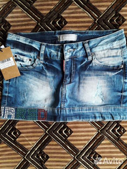 Джинсовая юбка