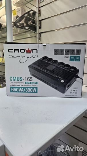 Ибп Crown cmus-165 арт.0719(169)