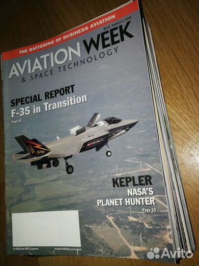 Старые журналы Aviation Week Space Technology