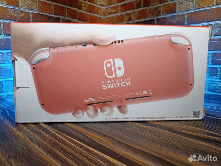 Nintendo Switch Lite Новая Розовая