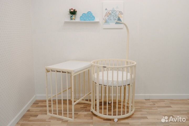 Кроватка-трансформер 8 в 1 