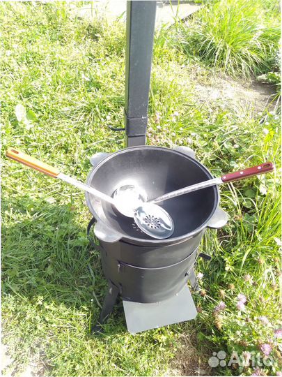 Чугунный казан 10 литров