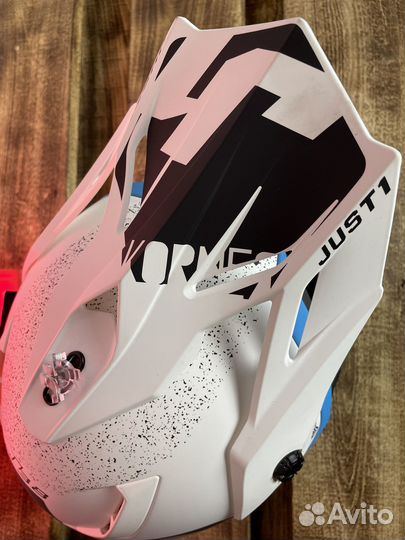 Кроссовый шлем just1 J38 Blue