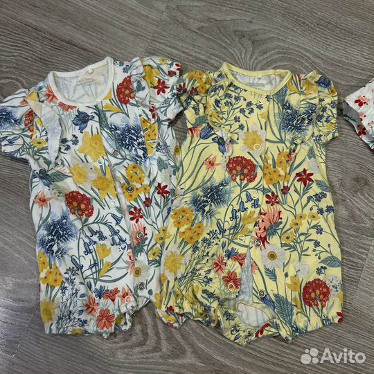 Пакет фирменных вещей для девочки 0-6