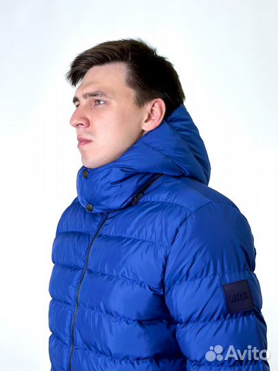 Куртка мужская с капюшоном утепленная Hugo Boss (2
