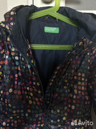 Куртка на весну для девочки benetton 116-122