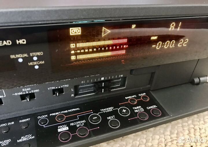 HI-FI Stereo.Panasonic F 55EE. Видеомагнитофон