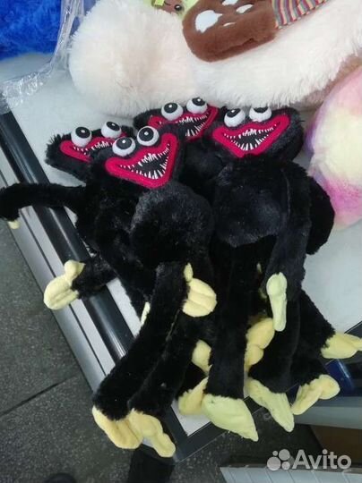 Мягкая игрушка Хаги ваги чёрный хагги вагги килли