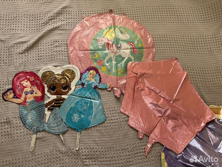 Фольгированные шары для девочки