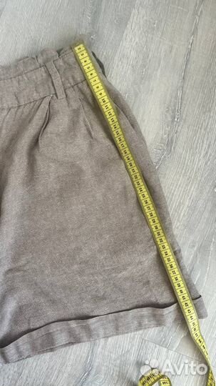 Женские летние шорты zarina лен 44