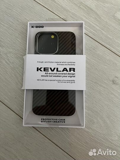 Чехол на iPhone 12 pro Max kevlar