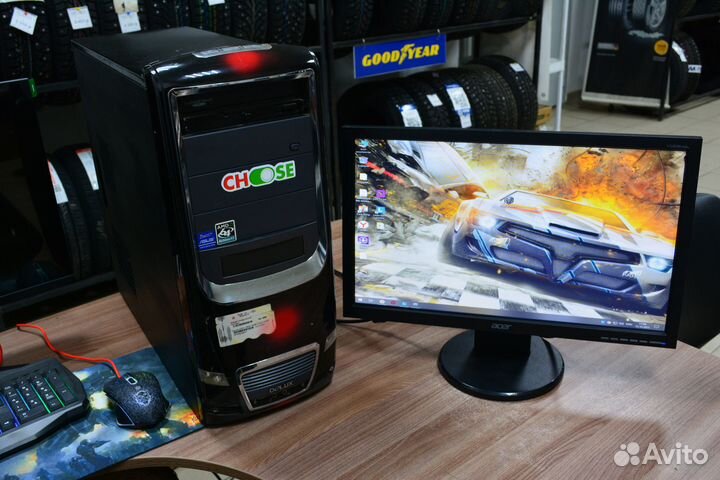 Пк в сборе 4 ядерный GTX 660 ti 2gb 8gb озу